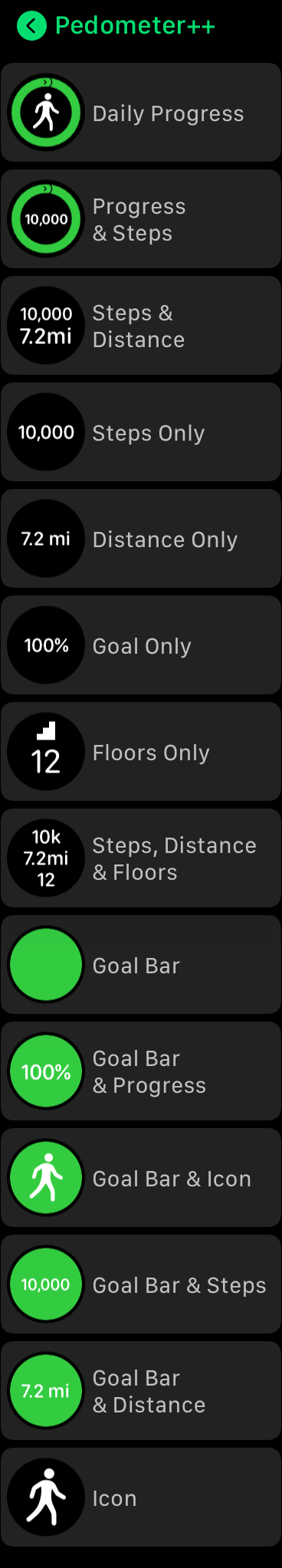 NEW Crane RUNNING Pedometer Blue with 3G Speed Sensor Step Counter Progress